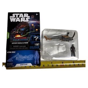 2023 Star Wars Micro Galaxy Squadron SERIES 3 Tusken Raider Nikto Speeder CGV-F